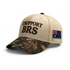 'I Support BRS' Cap - Brown/Camo