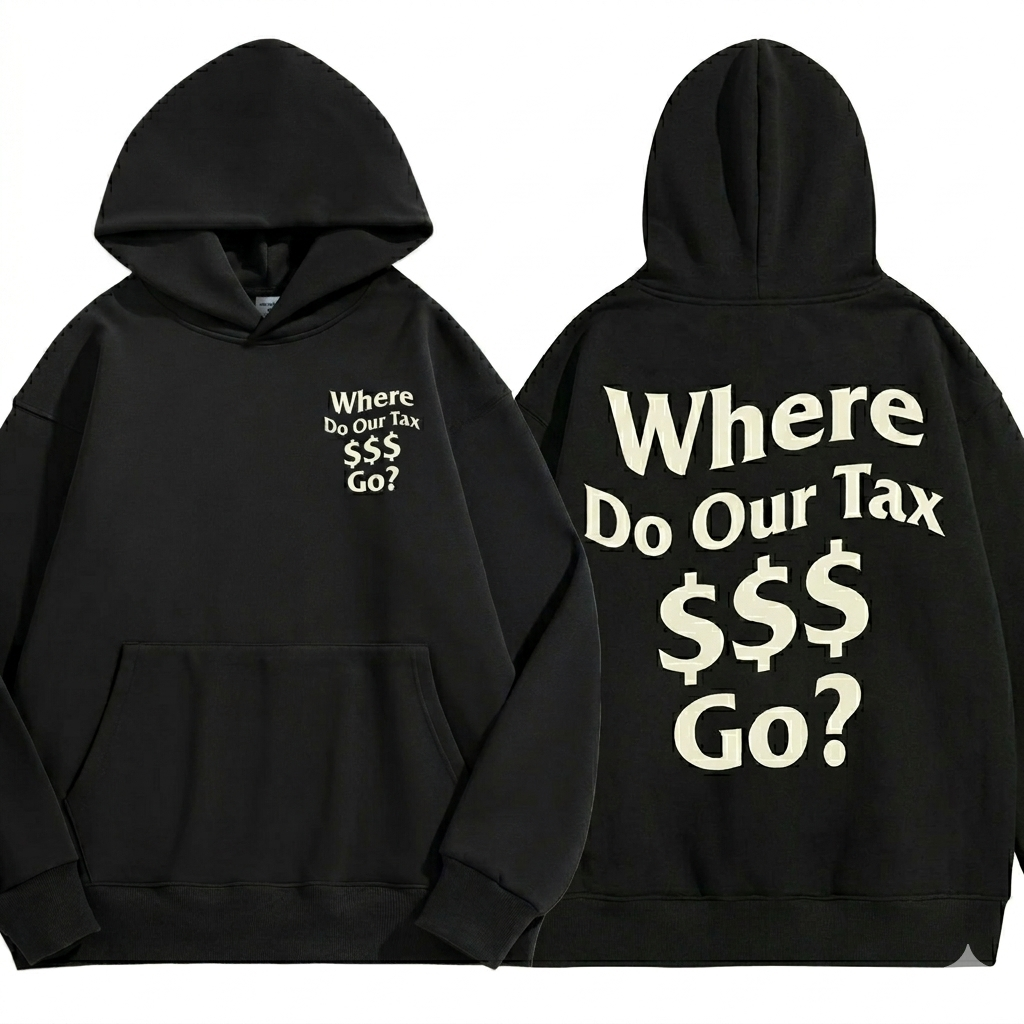 Where Do Our Tax $$$ Go? — Hoodie