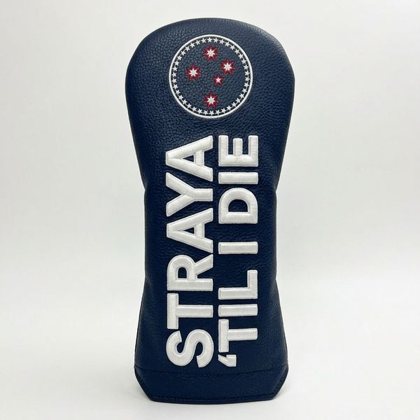 Straya 'Til I Die Driver Headcover - Navy
