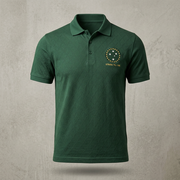 Straya 'Til I Die Polo - Green